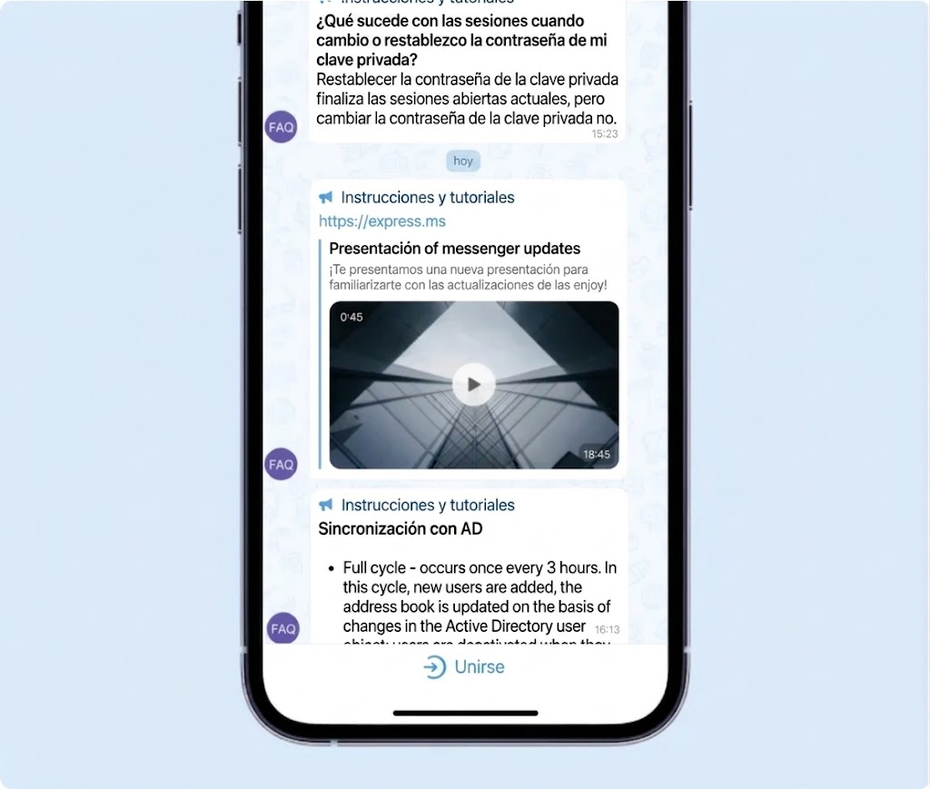 Channels